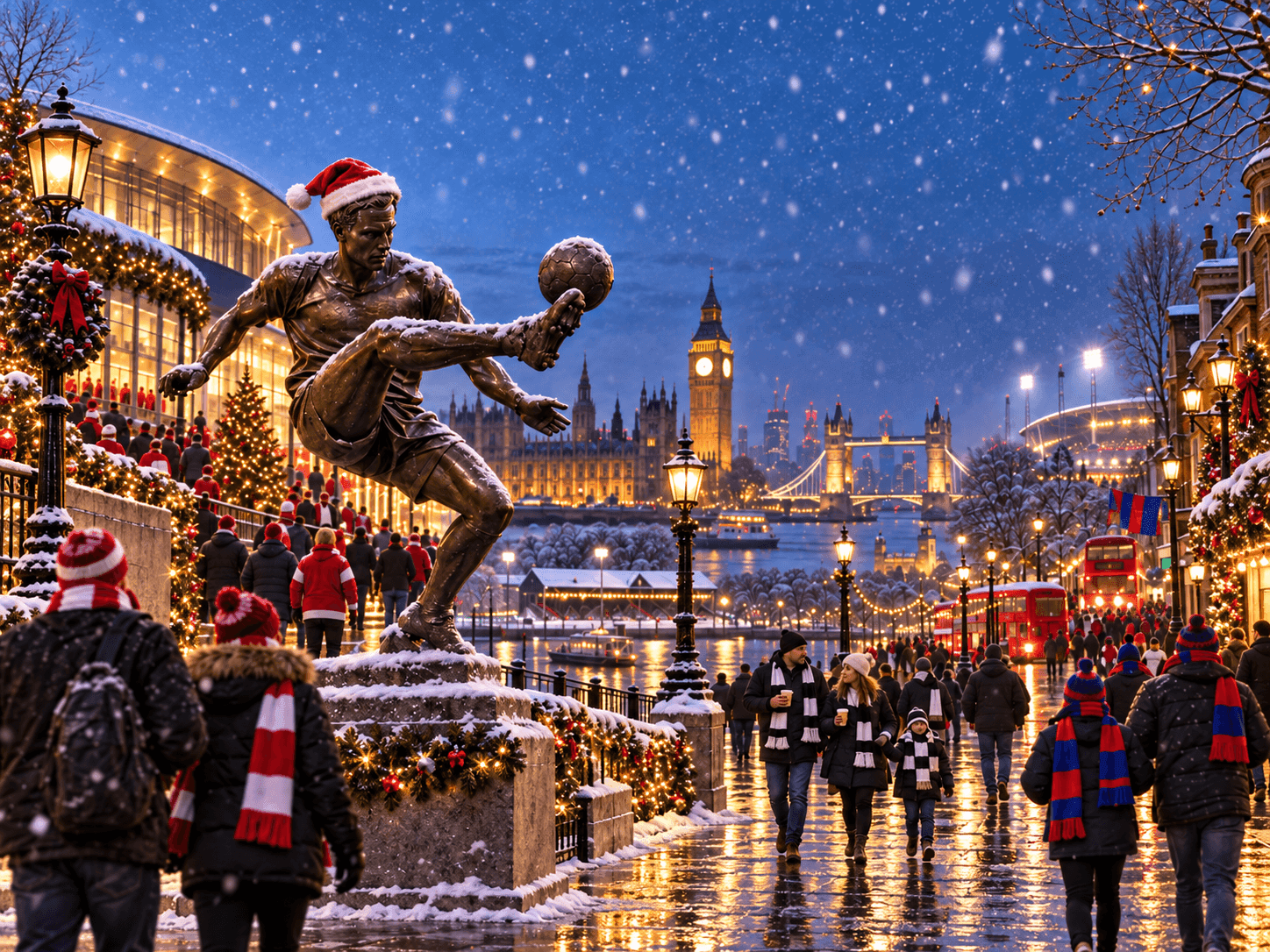 Kerst in Londen met Premier League-voetbal Kerst in Londen met Premier League-voetbal